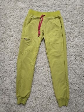 FIGS Women's Scrub Pants Zamora Joggers Limited Edition Color Limeade Sz XS